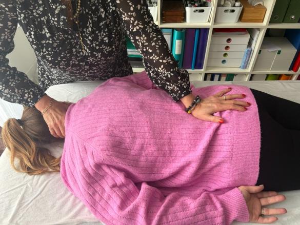 séance ostéofluidique à Mériel